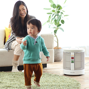 遠赤外線パネルヒーター 暖話室1000型(植毛加工モデル)